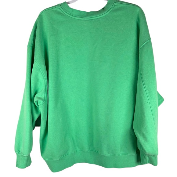 Wild Fable Green Paradise 1996 Beach Club Long Sleeve Crewneck Sweatshirt XXL - Picture 3 of 7